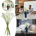 Artificial Flowers Flower High End New Living Room 10 Calla Flower