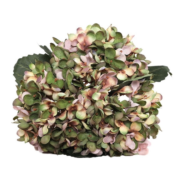 Artificial Flowers Full Hydrangea DIY Silk Reusable Floral for Bridal Wedding Decor