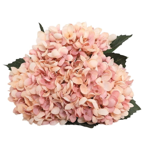 Artificial Flowers Full Hydrangea DIY Silk Reusable Floral for Bridal Wedding Decor