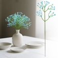thumbnail image 1 of Artificial Flowers Full Of Star Flowers Dried Bouquet Wedding Restaurant Decoration Wedding, Blue, 1 of 9