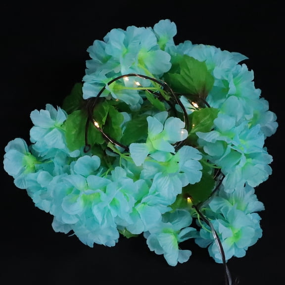 Artificial Flowers Garland Light Cherry Blossom String Lights LED