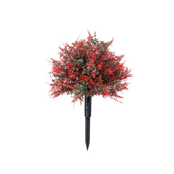 Artificial Flowers With Ground Spikes, 2026 New Exquisite Artificial Flowers For Outdoors, Garden Stake Greenery Shrubs Garden Accessories, Flowers For Lawn Yard G-Arden