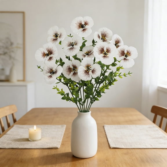 Artificial Flowers, for Home Indoor Decoration Vase Decoration Dining Table Living Room Bedroom Spring Decoration, Easter Home Kitchen Wedding Bouquet Day Decorations