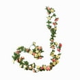 thumbnail image 1 of Artificial Flowers - Household Imitation Clearance! FNGZ Artificial Flower Vine, 2.5M 45 Head Artificial Rose Vine Hanging Flowers for Wall Diy Decoration, 1 of 2