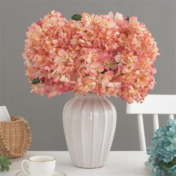 Artificial Flowers, Imitation Flower Wedding Decor, Handheld Wall Home Decoration, Realistic Silk Floral Arrangement, Centerpiece Vase Filler, Party Art Hall Office Garden Decor, 35cm Bloom