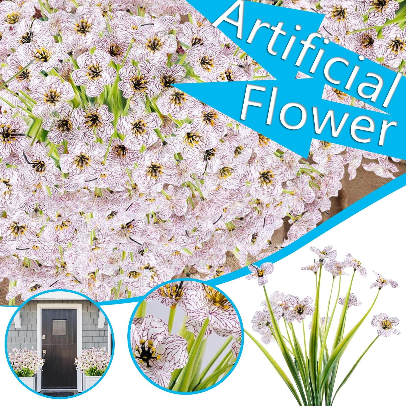 Artificial Flowers In Vase Red Flower Arrangement backdrop decoration