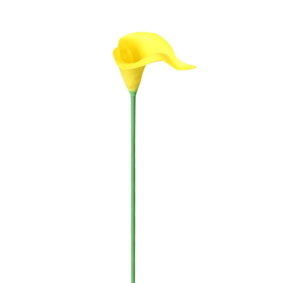 Artificial Flowers Kit Clearance, Ongmies Artificial Calla Flowers Wedding Bouquet Flower Decor Flower 10Pcs Home Decoration Faux Calla Lilies Flower