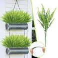 thumbnail image 1 of Artificial Flowers Latex Real Touch Bridal Bouquet 1PC Green for Wedding, 1 of 8