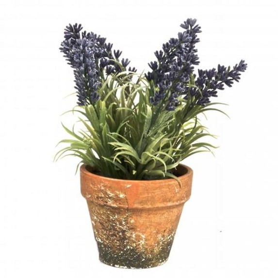 Artificial Flowers - Lavender in Pot