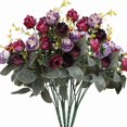 thumbnail image 1 of Artificial Flowers Little Rose Silk Flowers Plastic Flowers Plant Home Hotel Wedding Christmas Office Tables Decoration, 1 of 7