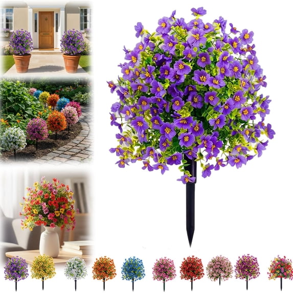 Artificial Flowers for Outdoor Indoor Garden Home Decoration,Spring ...