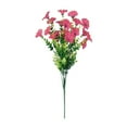 thumbnail image 1 of Artificial Flowers for Outdoors, 1 Bundles Eucalyptus Flower Multicolor Silk Flower Spring Summer Decoration, 14'' Artificial Outdoor Flowers for Home Planter Porch Patio Yard Decor, 1 of 5