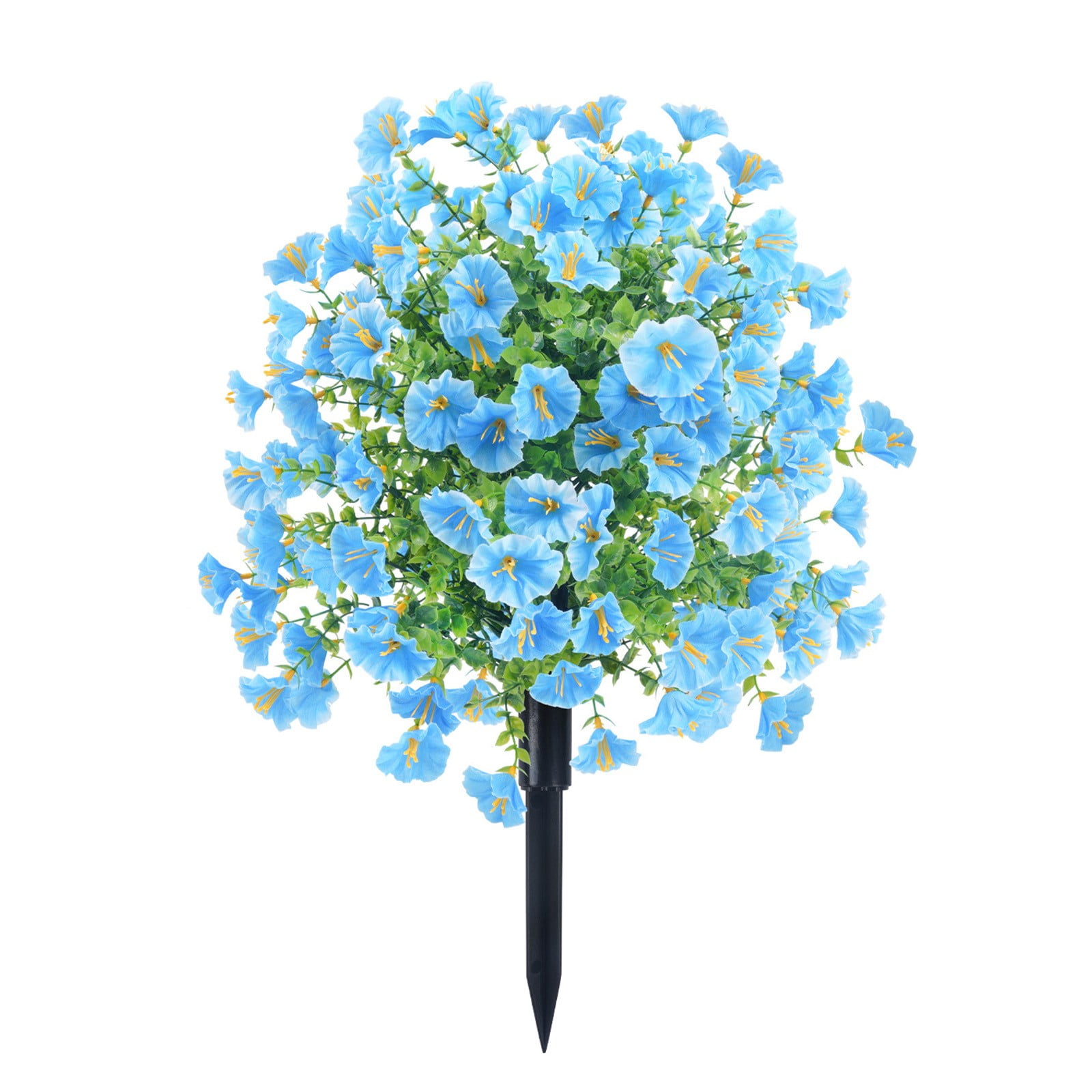 Artificial Flowers for Outdoors, 21.65in Fake Flowers Fall Flowers with Ground Spike, Fall Flowers Artificial for Decoration Faux Flowers for Outdoor Planters, Fall Artificial Flowers for Outdoors F