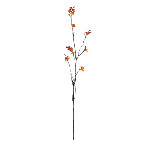 Artificial Flowers for Outdoors, 47.2 Inches Artificial Greenery Stems for CenterpiecesFall Stems for Vase Filler Decoration, Fake Branches Leaves for Bathroom Decor