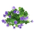 thumbnail image 1 of Artificial Flowers for Outdoors, Artificial Plants Fake Flowers Greenery Shrubs Plants for Decoration Outdoor Plants Hanging Planter Home Garden Decor, 13.78Inches, 1 of 5
