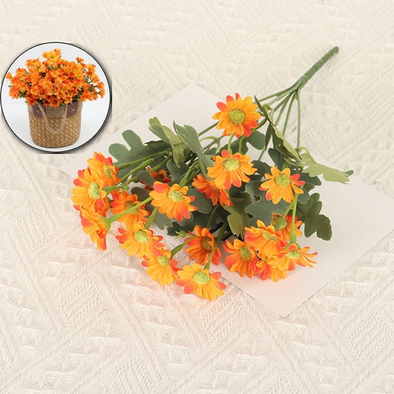 Artificial Flowers for Outdoors Silk Flowers UV Resistant Faux Flowers for Outdoor Planters Realistic Spring Decor Artificial Dahlia Flowers for Front Door Porch Patio Balcony Yard