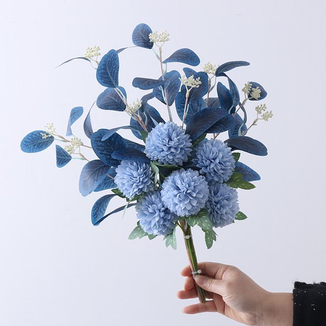 Artificial Flowers Peony Fake Flowers Hydrangea Crafts for DIY Home