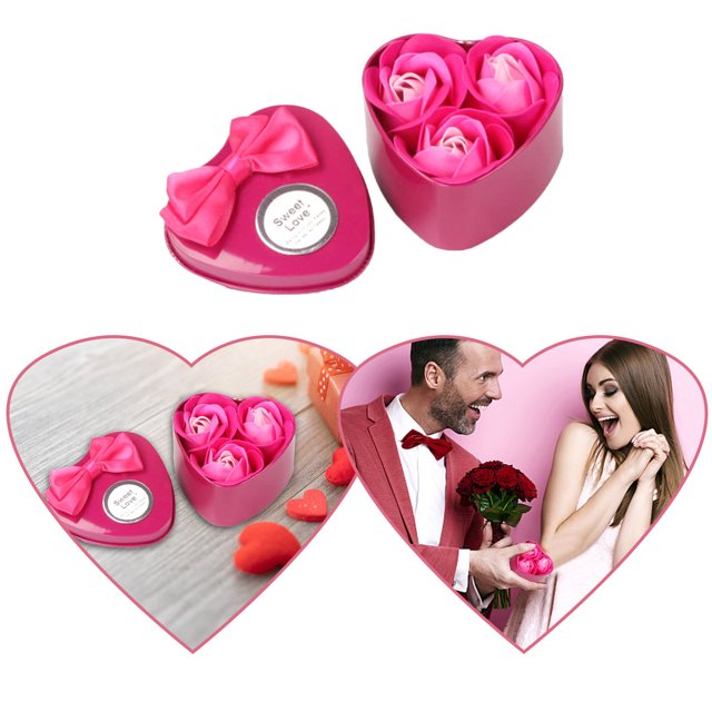 Artificial Flowers Petal Valentine's Day Gifts Artificial Decor Rose