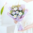 thumbnail image 1 of Artificial Flowers Plush Flower Bouquet Great Gift for People of All Ages Removable Flowers And Toys (A), 1 of 6