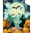 thumbnail image 1 of Autumn Fall Pumpkin Flannel Fleece Blanket Throw Couch Microfiber Soft Cozy Lightweight Luxury Bed Blanket for Pet, 1 of 5