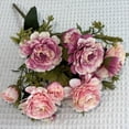 thumbnail image 1 of Artificial Flowers Roses, Fake Flowers with Stems, Artificial Flowers for DIY Bridal Bouquets, Faux Flowers Centerpieces for Table Spring Home Decor, 1 of 4