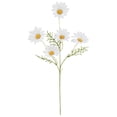 thumbnail image 1 of Artificial Flowers Silk Daisy, Artificial Gerbera Daisy for Home Decoration, Artificial Daisy Plastic Memorial Bouquet for Wedding Table Centerpiece Vase Decoration, 1Pc, Multicolor(White,20x2"), 1 of 9