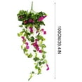 thumbnail image 1 of Artificial Flowers Simulated Flower Artificial Flower Hanging Plant Rose Wall Hanging Plant Indoor Living Room Wall Hanging Plant, 1 of 8