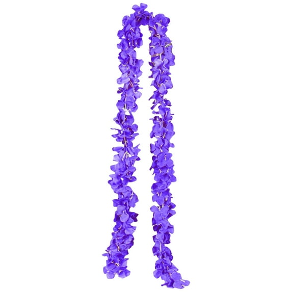 Artificial Flowers Simulation Hydrangea Violet Wisteria Orchid Artificial Flower Vine Wedding Flower Belt Long Flower Strip Flower Vine Decorative Flower String (Purple)