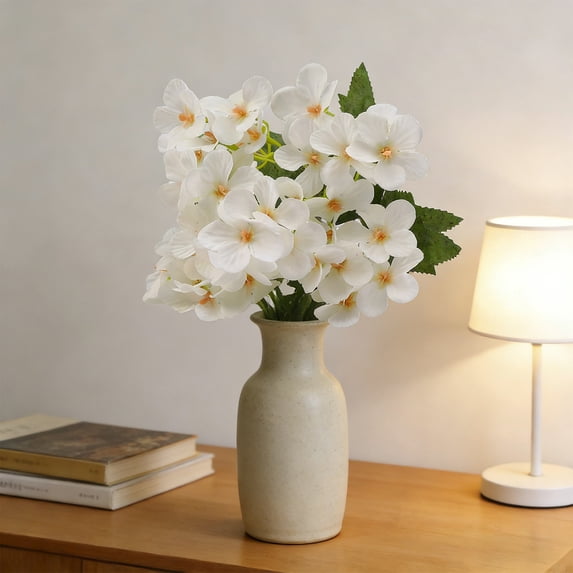 Artificial Flowers 12.2 Inch Gift for Wedding Planners Home Decor Enthusiasts Wedding Living Room Ornaments Art Floral Arrangements Premium Plastic Realistic Lifelike Durable