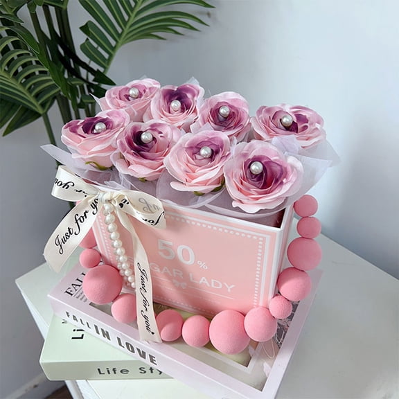 Artificial Flowers,The Aesthetic And Emotional Value Of Rose Soap Flower