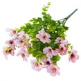 thumbnail image 1 of Artificial Flowers Violet Bunch Colorful Realistic for Outdoor Spring Decoration, 1 of 9