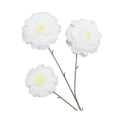 thumbnail image 1 of Artificial Flowers Zinnias Silk Flowers with Stems Blue Zinnia Elegans Artificial Flowers for Outdoors Floral Arrangements Table Centerpieces Wedding Party Home Spring Summer Decor, 1 of 8