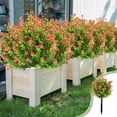 thumbnail image 1 of Artificial Flowers for Outdoor,UV Resistant Silk Flowers, Realistic Faux Plants for Outside Indoor Porch Patio Window Box Planter Home Decor, 1 of 6