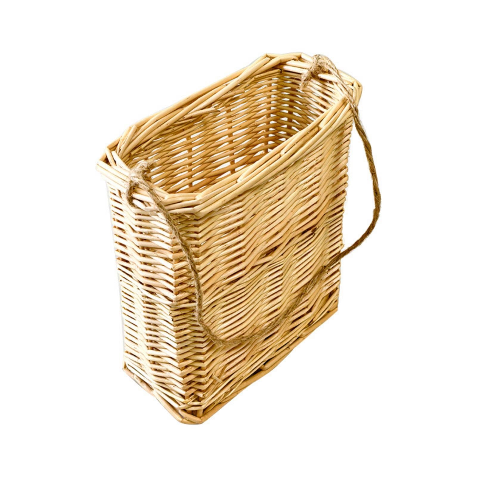 Artificial Flowers for Outdoors Hanging Basket Handwoven Basket Wall ...