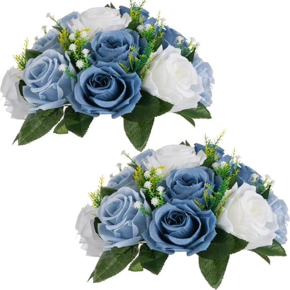 Artificial Flowers for Wedding Decorations Fake Flower Bouquet for Table Centerpiece