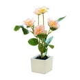 thumbnail image 1 of Artificial Flowers in Vase Flower Arrangement Fake Rose Peony Hydrangea Flower Centerpieces for Table Living Room - Potted Flowers, 1 of 8