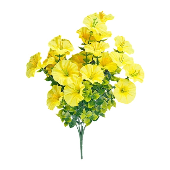 Artificial FlowersLifelike Fake Stems Decorative Silk Flowers for HomeLiving RoomTabletop Office Wedding Decoration