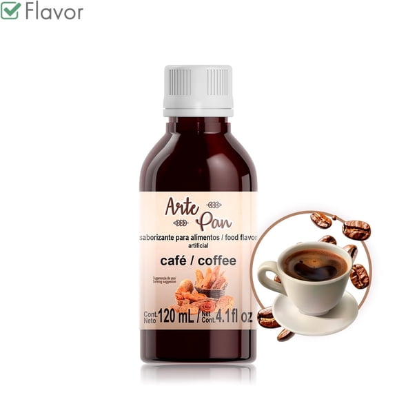 Artificial Food Flavoring - Concentrate Arte Pan Coffee - Size:120ml