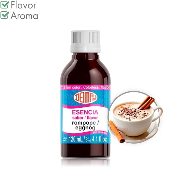 Artificial Food Flavoring - Essence- Eggnog - Size:120ml