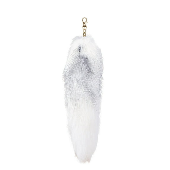 Artificial Tail Charm - Multi-Color Furry Keychain Accessory for , Parties & Everyday Fashion, Alluring Tassel for Women &