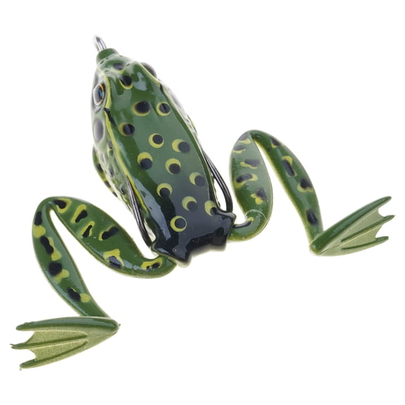 Artificial Frogs Baits for Saltwater Fishing 5cm Frogs Crankbait Lures Topwater Frogs Lures Swimbait with Hook