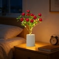 thumbnail image 1 of Artificial Fruit Potted Night Light 11.8 Inch LED Desktop Ambient Lamp Bedroom Home Decoration, 1 of 6