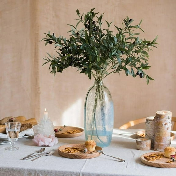 Artificial Fuax Large Olive Stem 41" Tall