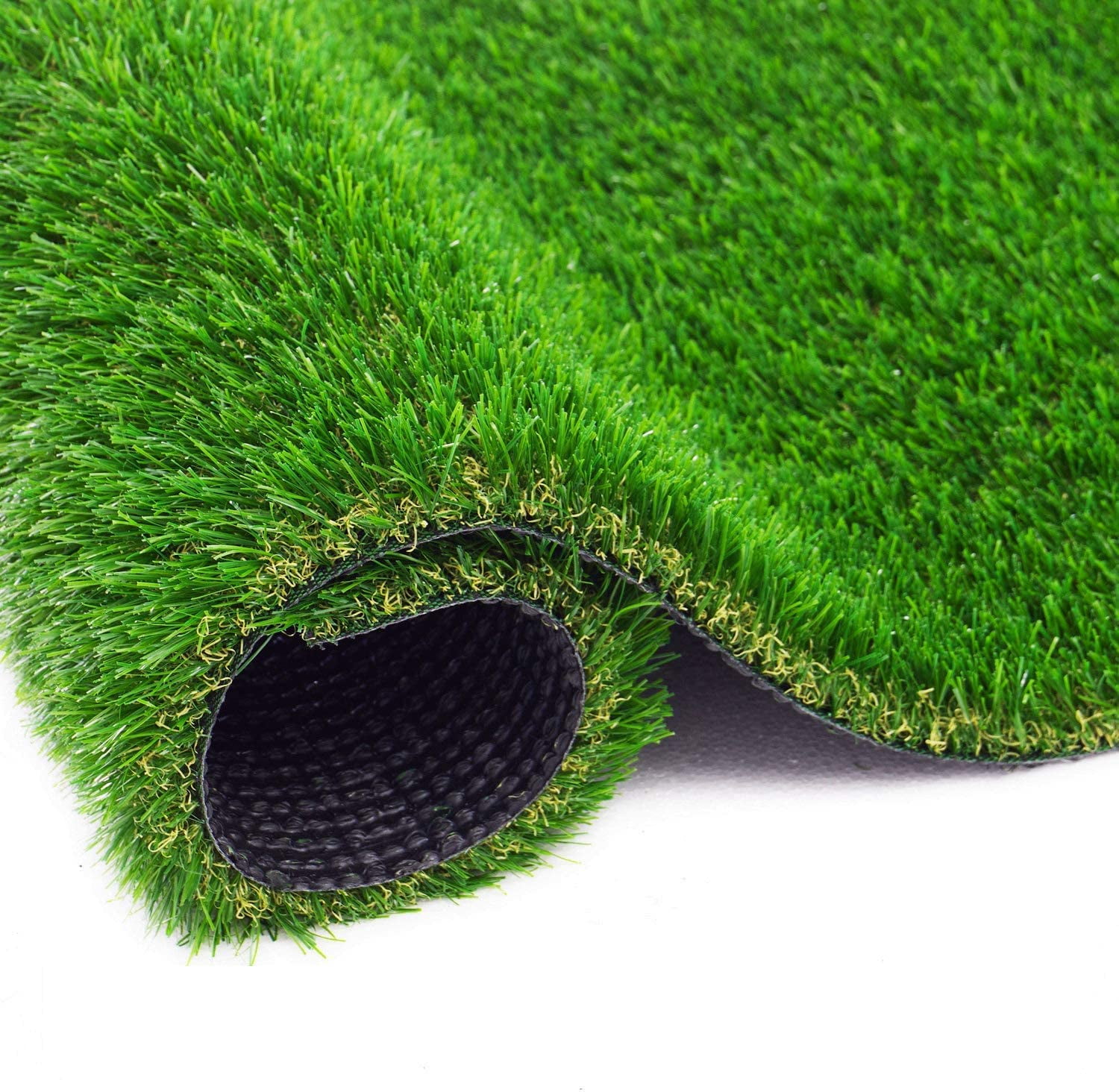 Artificial Garden Grass 5 ft x 6 ft Premium Lawn Turf, Realistic Fake ...