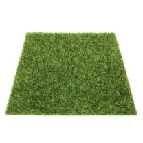 Artificial Garden Grass, 6x6 Inch Life-Like Miniature Lawn, DIY Dollhouse & Fairy Garden Decoration, 1PC