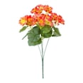 thumbnail image 1 of Artificial Geranium Flowers for Outdoors Silk Geranium Flowers Outdoor UV Resistant Garden Plants Faux Flower for Outdoor Garden Home Kitchen Table Centerpieces Decor, 1 of 7