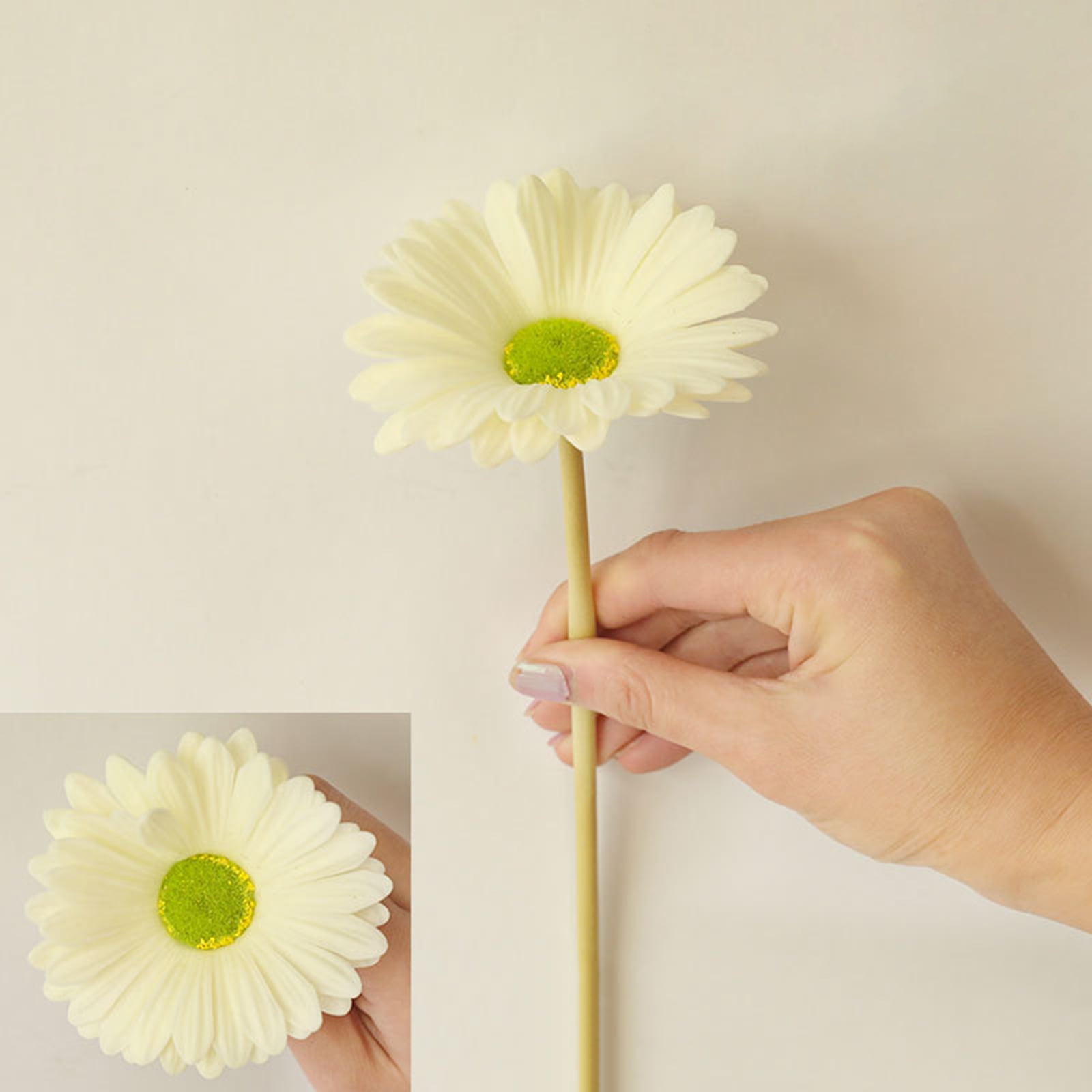 Artificial Gerbera Daisies Flowers Fake Daisy Faux Flowers Bouquet