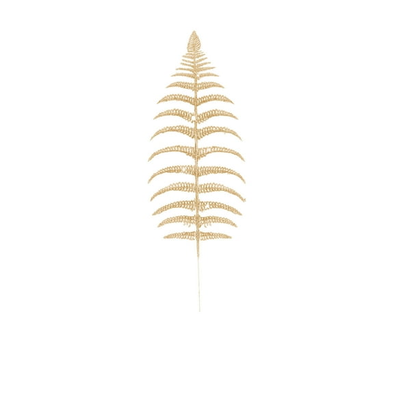 Artificial Glitter Leaf Spray for Christmas Wedding Party Decor, 12-Pack Realistic Fern Foliage for Home & Event Decoration, Elegant Greenery Accents