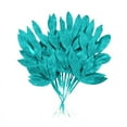 Artificial Glitter Leaves Spray Rabbit Tail Leaves Decorated Garland