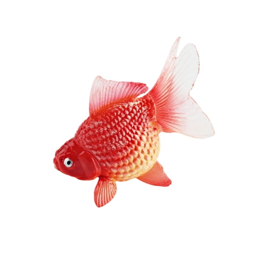 Artificial Goldfish Aquarium Decorations - Realistic Floating Plastic Fish for Pond & Tank Enhancement, Low Maintenance, Stress-Free, Durable Underwater Decor